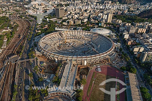  Assunto: Reforma do Estádio Jornalista Mário Filho - também conhecido como Maracanã - para a Copa do Mundo de 2014 / Local: Rio de Janeiro (RJ) - Brasil / Data: 12/2012 