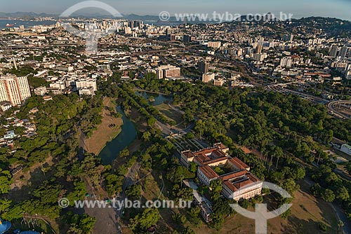  Assunto: Vista aérea da Quinta da Boa Vista / Local: São Cristovão - Rio de Janeiro (RJ) - Brasil / Data: 12/2012 