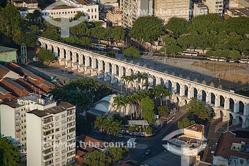  Assunto: Vista dos Arcos da Lapa (1750) / Local: Centro - Rio de Janeiro (RJ) - Brasil / Data: 12/2012 