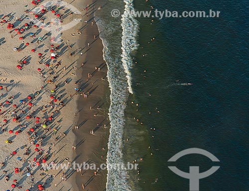  Assunto: Vista aérea da Praia da Barra / Local: Barra da Tijuca - Rio de Janeiro (RJ) - Brasil / Data: 12/2012 