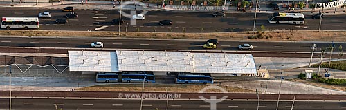  Assunto: Estação Salvador Allende do BRT (Bus Rapid Transit) / Local: Barra da Tijuca - Rio de Janeiro (RJ) - Brasil / Data: 12/2012 