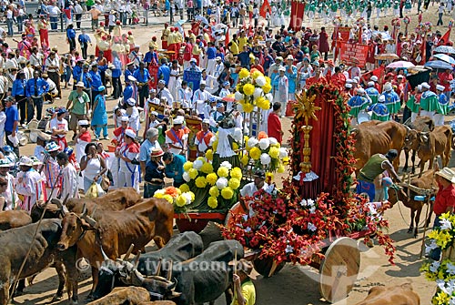  Assunto: Revelando São Paulo : Festival da Cultura Paulista Tradicional - Desfile de grupo de congada / Local: São Paulo (SP) - Brasil / Data: 09/2007 