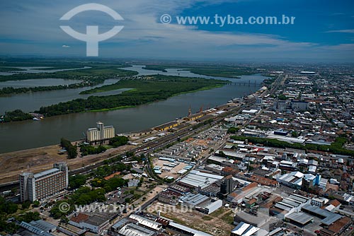  Assunto: Vista aérea do porto de Porto Alegre / Local: Navegantes - Porto Alegre - Rio Grande do Sul (RS) - Brasil / Data: 12/2012 