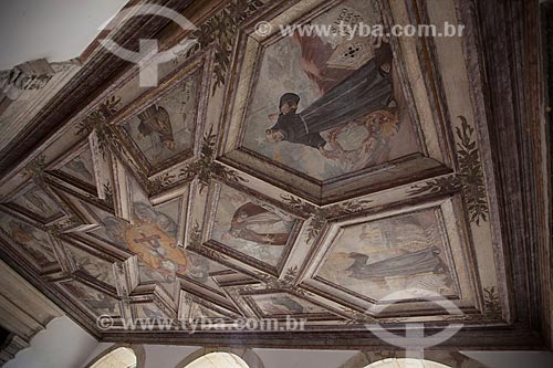  Assunto: Interior do Convento e Igreja de Santo Antônio (1588) - atual Museu Pinacoteca de Igarassu / Local: Igarassu - Pernambuco (PE) - Brasil / Data: 01/2013 
