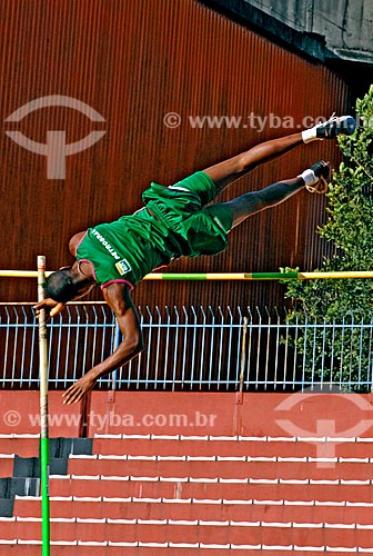  Assunto: Atleta na Competição Troféu Brasil de Atletismo de salto com Vara / Local: São Paulo (SP) - Brasil / Data: 06/2007 