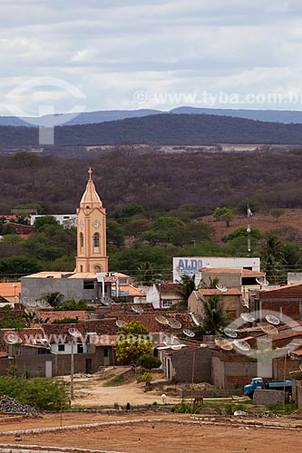  Assunto: Vista da cidade de Carnaíba - cidade natal do poeta e compositor Zé Dantas / Local: Carnaíba - Pernambuco (PE) - Brasil / Data: 01/2013 