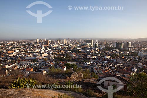  Assunto: Vista geral da cidade de Caruaru a partir do Monte Bom Jesus / Local: Caruaru - Pernambuco (PE) - Brasil / Data: 01/2013 