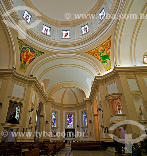  Assunto: Interior da Igreja Matriz do Bom Jesus da Cana Verde (1953) - a Igreja possui a maior concentração de pinturas de Cândido Portinari / Local: Batatais - São Paulo (SP) - Brasil / Data: 12/2012 