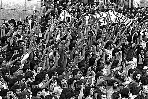  Assunto: Manifestação do Movimento Contra a Carestia na Praça da Sé / Local: Sé - São Paulo (SP) - Brasil / Data: 08/1978 