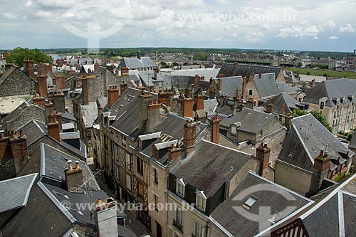  Assunto: Vista geral da cidade de Blois / Local: Blois - França - Europa / Data: 06/2012 