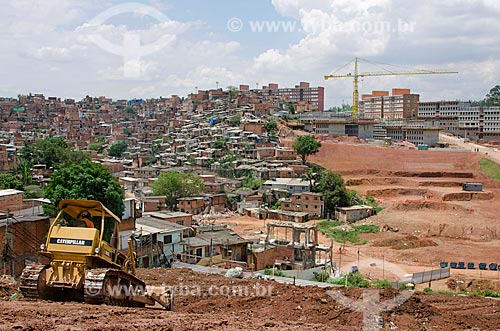  Assunto: Reurbanização da Favela Paraisópolis / Local: Paraisópolis - São Paulo (SP) - Brasil / Data: 02/2012 