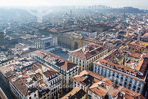  Assunto: Cidade de Florença vista do Campanário de Giotto / Local: Florença - Itália - Europa / Data: 12/2012 