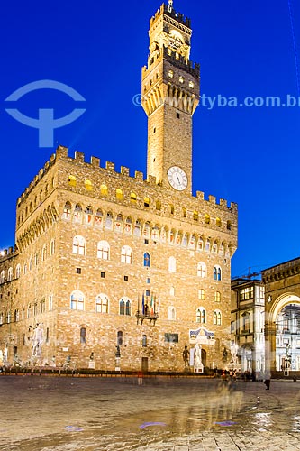  Assunto: Palácio Velho (Palazzo Vecchio) / Local: Florença - Itália - Europa / Data: 12/2012 