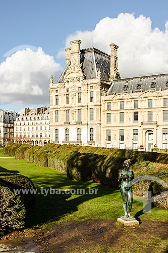  Assunto: Pavillon de Flore (Pavilhão da Flora) - parte do Palais des Tuileries (Palácio das Tulherias) já demolido / Local: Paris - França - Europa / Data: 01/2013 