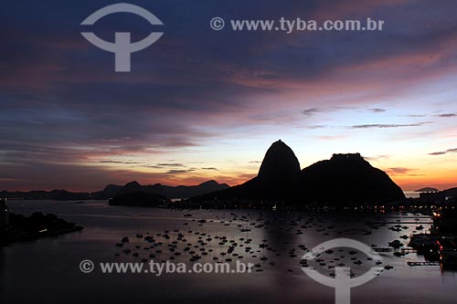  Assunto: Enseada de Botafogo e Pão de Açúcar ao fundo / Local: Botafogo - Rio de Janeiro (RJ) - Brasil / Data: 02/2013 