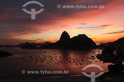  Assunto: Enseada de Botafogo e Pão de Açúcar ao fundo / Local: Botafogo - Rio de Janeiro (RJ) - Brasil / Data: 02/2013 