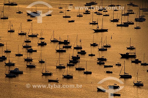  Assunto: Barcos na Enseada de Botafogo / Local: Botafogo - Rio de Janeiro (RJ) - Brasil / Data: 02/2013 