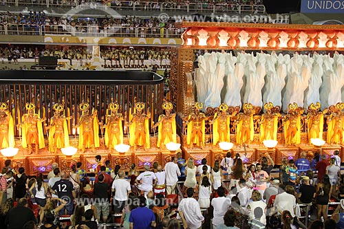  Assunto: Desfile da Escola de Samba Unidos da Tijuca - Enredo 2013 - Desceu num raio, é trovoada! O deus Thor pede passagem pra contar nessa viagem a Alemanha encantada / Local: Rio de Janeiro (RJ) - Brasil / Data: 02/2013 