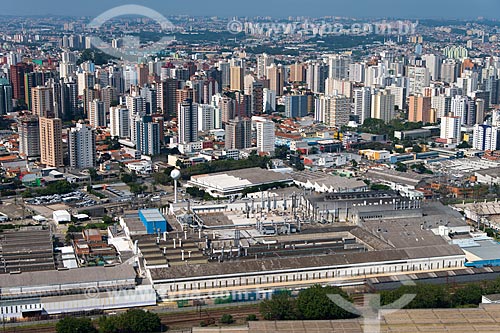  Assunto: Vista aérea da fábrica da General Motors na cidade de São Caetano do Sul / Local: São Caetano do Sul - São Paulo (SP) - Brasil / Data: 02/2013 