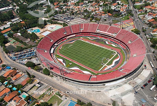  Assunto: Estádio Cícero Pompeu de Toledo (1960) - também conhecido como Estádio do Morumbi / Local: Morumbi - São Paulo (SP) - Brasil / Data: 02/2013 
