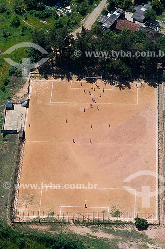  Assunto: Campo de futebol de terra / Local: Distrito de Perus - São Paulo (SP) - Brasil / Data: 02/2013 