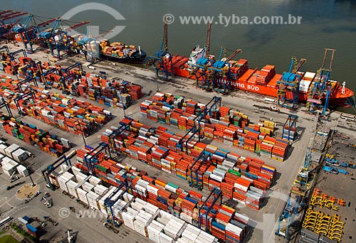  Assunto: TECON - Terminal de containers de Santos / Local: Vicente de Carvalho - Guarujá - São Paulo (SP) - Brasil / Data: 02/2013 