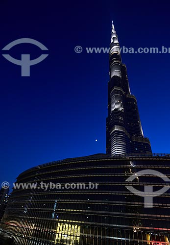  Assunto: Edifício Burj Khalifa / Local: Dubai - Emirados Árabes Unidos - Ásia / Data: 10/2012 