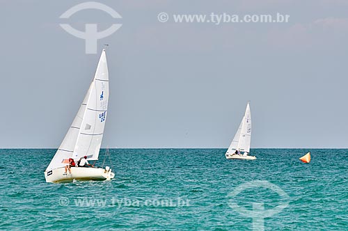  Assunto: Barcos à vela em Dubai / Local: Dubai - Emirados Árabes Unidos - Ásia / Data: 12/2012 