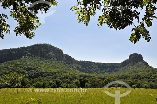  Assunto: Vista da Serra de Maracaju / Local: Aquidauana - Mato Grosso do Sul (MS) - Brasil / Data: 01/2013 