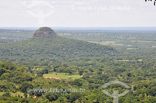  Assunto: Morro do Chapéu na Serra de Maracaju / Local: Aquidauana - Mato Grosso do Sul (MS) - Brasil / Data: 01/2013 
