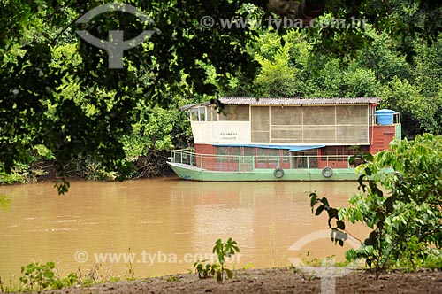  Assunto: Barco no Rio Aquidauana / Local: Aquidauana - Mato Grosso do Sul (MS) - Brasil / Data: 01/2013 
