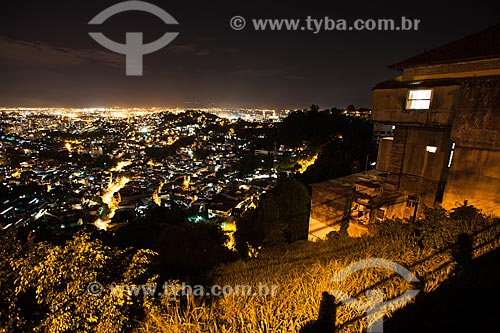  Assunto: Vista da cidade a partir do Morro dos Prazeres / Local: Santa Teresa - Rio de Janeiro (RJ) - Brasil / Data: 11/2012 