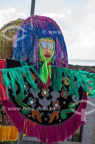  Assunto: Decoração do carnaval de rua representando o Maracatu Rural - também conhecido como Maracatu de Baque Solto / Local: Nazaré da Mata - Pernambuco (PE) - Brasil / Data: 02/2013 