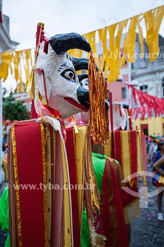  Assunto: Alegoria da Troça Carnavalesca Tô Chegando Agora durante o carnaval / Local: Recife - Pernambuco (PE) - Brasil / Data: 02/2013 