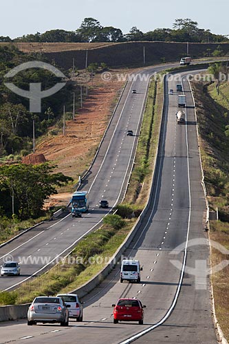  Assunto: Rodovia BR-101 (via duplicada) no limite dos estados de Pernambuco e Paraíba / Local: Goiana - Pernambuco (PE) - Brasil / Data: 02/2013 