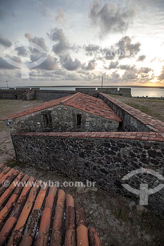  Assunto: Casa da Pólvora do Forte de Santa Catarina do Cabedelo (1585) - também conhecida como Fortaleza de Santa Catarina / Local: Cabedelo - Paraíba (PB) - Brasil / Data: 02/2013 