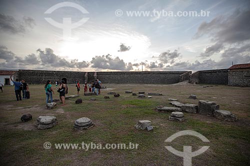  Assunto: Forte de Santa Catarina do Cabedelo (1585) - também conhecida como Fortaleza de Santa Catarina / Local: Cabedelo - Paraíba (PB) - Brasil / Data: 02/2013 