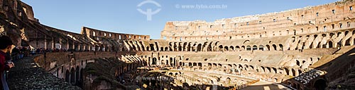  Assunto: Turistas no interior do Coliseu / Local: Roma - Itália - Europa / Data: 12/2012 