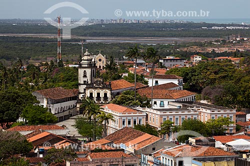  Assunto: Vista do centro histórico com Igreja de São Francisco (1588) / Local: João Pessoa - Paraíba (PB) - Brasil / Data: 02/2013 