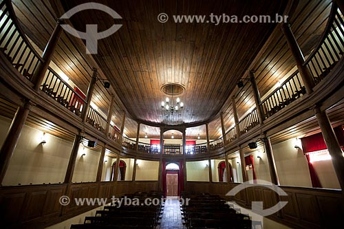  Assunto: Interior do Teatro Minerva (1859) / Local: Areia - Paraíba (PB) - Brasil / Data: 02/2013 