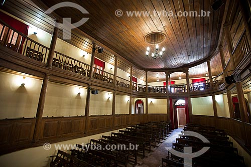  Assunto: Interior do Teatro Minerva (1859) / Local: Areia - Paraíba (PB) - Brasil / Data: 02/2013 