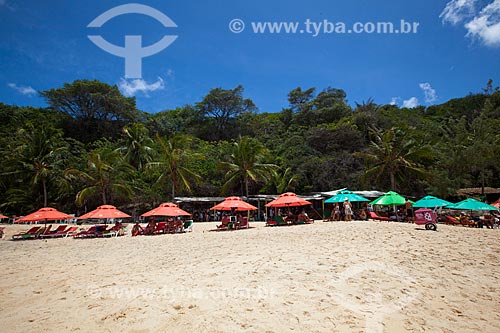  Assunto: Turistas na praia do Madeiro  / Local: Distrito de Pipa - Tibau do Sul - Rio Grande do Norte (RN) - Brasil / Data: 03/2013 