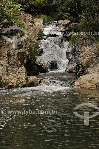  Assunto: Cachoeira do Dr Pinto no complexo da Serra da Canastra / Local: Delfinópolis - Minas Gerais (MG) - Brasil / Data: 03/2013 