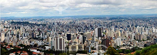  Assunto: Vista da cidade de Belo Horizonte à partir do Mirante do Mangabeiras / Local: Belo Horizonte - Minas Gerais (MG) - Brasil / Data: 01/2013 