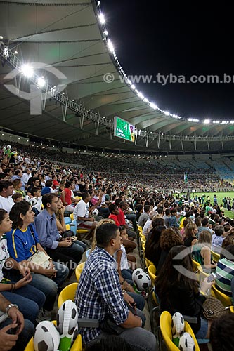  Evento-teste do Maracanã - jogo entre amigos de Ronaldo Fenômeno x amigos de Bebeto que marca a reabertura do estádio  - Rio de Janeiro - Rio de Janeiro - Brasil
