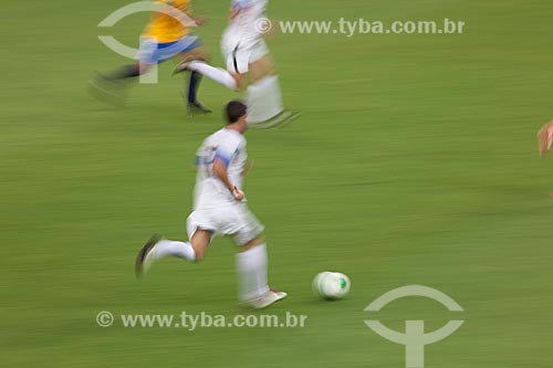  Evento-teste do Maracanã - jogo entre amigos de Ronaldo Fenômeno x amigos de Bebeto que marca a reabertura do estádio  - Rio de Janeiro - Rio de Janeiro - Brasil