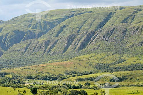  Assunto: Vista do Vale da Gurita na Serra da Canastra / Local: Delfinópolis - Minas Gerais (MG) - Brasil / Data: 03/2013 