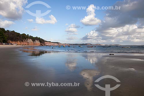  Assunto: Falésias na praia do Centro  / Local: Distrito de Pipa - Tibau do Sul - Rio Grande do Norte (RN) - Brasil / Data: 03/2013 