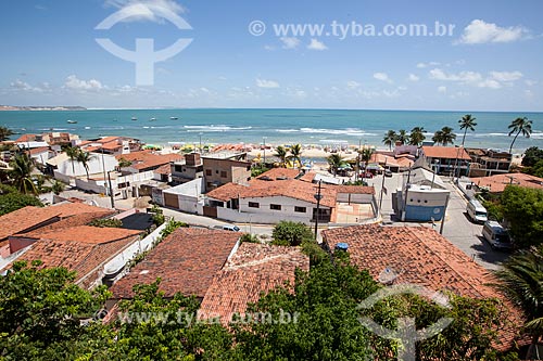  Assunto: Casario do distrito de Pipa e Praia do Centro ao fundo / Local: Distrito de Pipa - Tibau do Sul - Rio Grande do Norte (RN) - Brasil / Data: 03/2013 