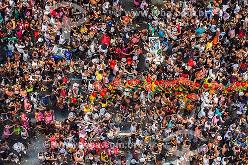  Assunto: Foliões em desfile de bloco de carnaval no Aterro do Flamengo / Local: Glória - Rio de Janeiro (RJ) - Brasil / Data: 02/2013 